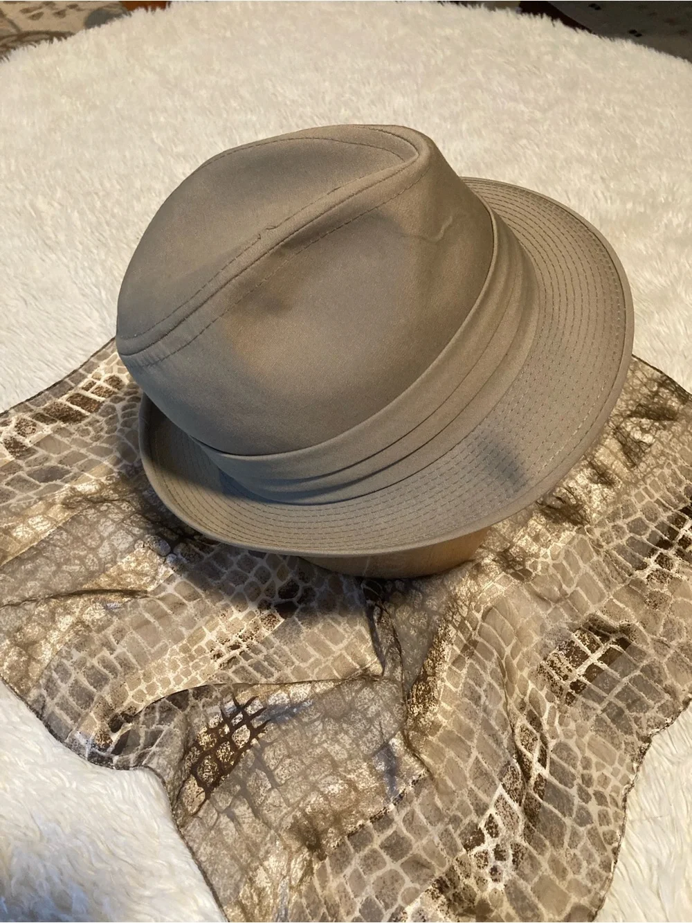 Vintage London Fog Weatherized Fedora 
